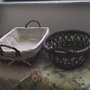Two Wicker Baskets